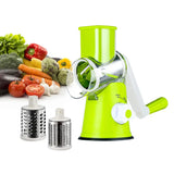 Handheld Spiral Rotary Drum Slicer for Vegetable
