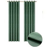 Luxury Decoration Pattern Curtain, Green