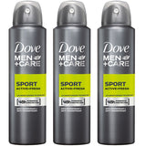 Dove Men Care Sport Active Fresh Antiperspirant Deodorant Spray, 250ml