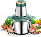 3L Food Processor For Home Use, Stainless Steel, 2 Speeds