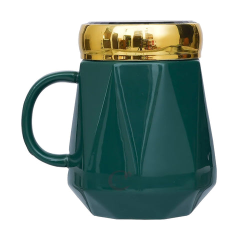 Ceramic Mug with Mirror lid