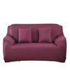 Elastic Sofa Cover, Plain Mauve
