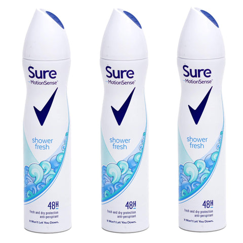 Sure Motionsense Shower Fresh 48H Anti-Perspirant for Women 250ml