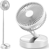 Portable Folding Hydrating Fan with 7200mAh Rechargeable Battery
