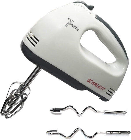 Scarlet Super 7 Speed Hand Mixer for Kitchen Egg, Cake/Cream Mix