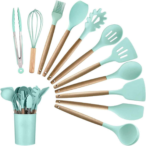 12PCS Silicone Utensils Set