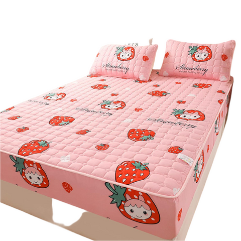 Waterproof Mattress Cover Strawberry Design