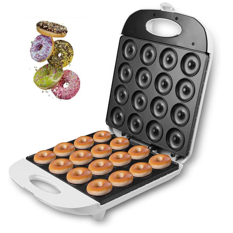 MinMax Donut Maker, 1400W Electric Home Doughnut Machine - 16 Donuts