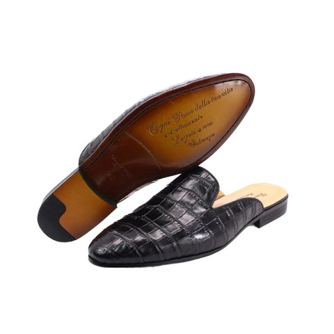 Millionaire Men's Leather Half Shoe