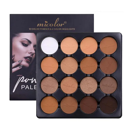 Micolor 16 in 1 Contour Powder Palette