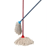 Rosebud Cleaning Mops with Wooden Stick