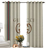 Gucci Eyelet Curtain, Brown