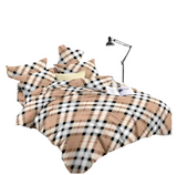 OMAMA Bedsheet Burberry Brown Design