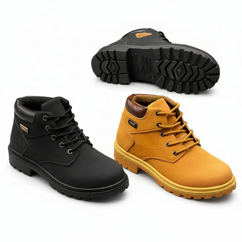 Martin-Style Ankle Boots