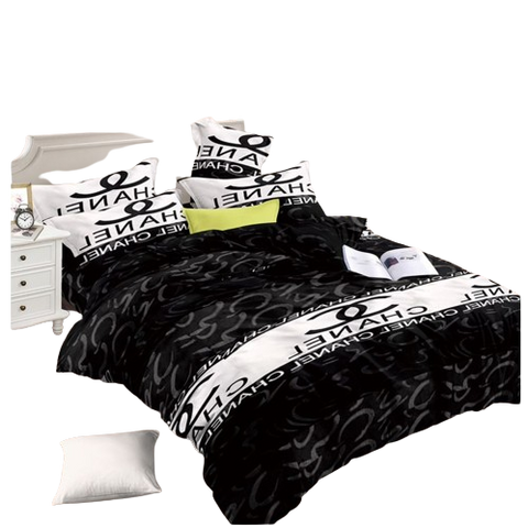 OMAMA Bedsheet Channel Design Bedding Set