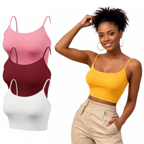 3 Set Spaghetti Strap Camisoles Top