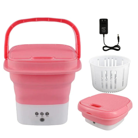 Portable Washing Machine, Mini Folding Washer and Dryer 5L