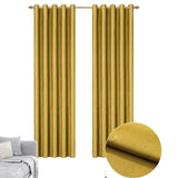 Luxury Decoration Pattern Curtain, Yellow