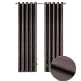 Luxury Decoration Pattern Curtain, Dark Brown