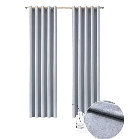 Luxury Decoration Pattern Curtain, Cream