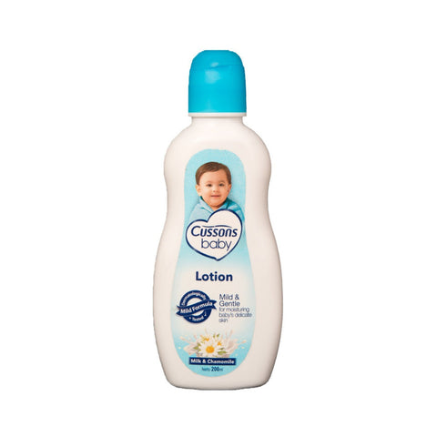 Cussons Baby Lotion, Milk & Chamomile 200ml