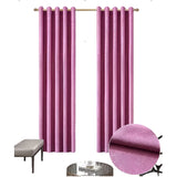 Luxury Decoration Pattern Curtain, Pink
