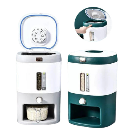 Matiko 10 Kg Cereal and Grain Dispenser