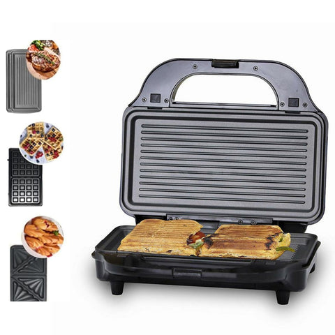 SOKANY 3-in-1 Multifunctional Sandwich Maker