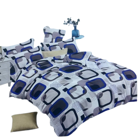 OMAMA Bedsheet Box Pattern Design Bedding Set