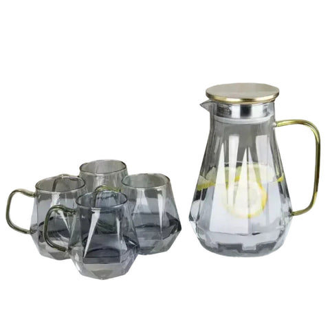 Vshand 5 Pcs Glass Pitcher